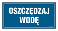 NC072 Oszczędzaj wodę