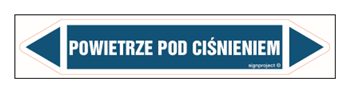 JF341 POWIETRZE POD CIŚNIENIEM - arkusz 5 naklejek