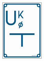 JB007 Tablica orientacyjna przyłączenia stacji ochrony katodowej