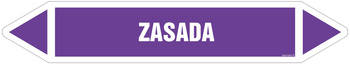 JF519 ZASADA - arkusz 5 naklejek