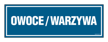 PA258 Owoce/warzywa