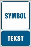 Znak na zamówienie Wzór D-003