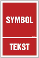 Znak na zamówienie Wzór B-001