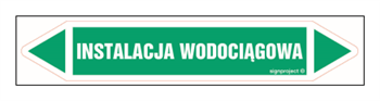 JF231 INSTALACJA WODOCIĄGOWA - arkusz 5 naklejek