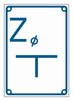 JB002 Tablica orientacyjna dla zasuwy