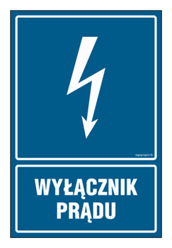 HG019 Wyłącznik prądu