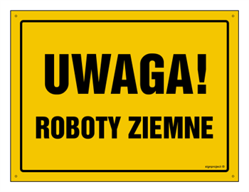 OA008 Uwaga! Roboty ziemne