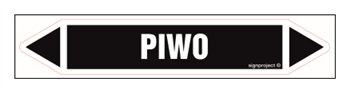 JF328 PIWO - arkusz 5 naklejek