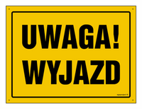 OA151 Uwaga! Wyjazd