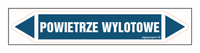 JF348 POWIETRZE WYLOTOWE - arkusz 4 naklejek
