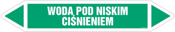 JF496 WODA POD NISKIM CIŚNIENIEM - arkusz 5 naklejek