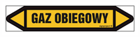 JF185 GAZ OBIEGOWY - arkusz 5 naklejek