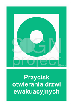 AC073 Przycisk otwierania drzwi ewakuacyjnych