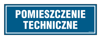 PA137 Pomieszczenie techniczne