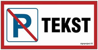 Znak na zamówienie Wzór B-025