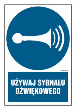 GL010 Używaj sygnału dźwiękowego