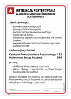DB019 Instrukcja postępowania w razie zagrożeń ekologicznych