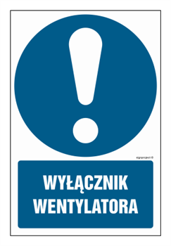 GL029 Wyłącznik wentylatora