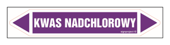 JF247 KWAS NADCHLOROWY - arkusz 5 naklejek