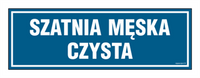PA305 Szatnia męska czysta