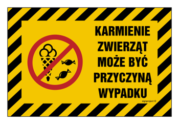 NC021 Karmienie zwierząt może być przyczyną wypadku