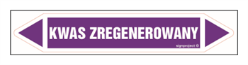 JF255 KWAS ZREGENEROWANY - arkusz 5 naklejek