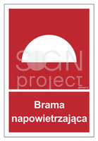 BC061 Brama napowietrzająca