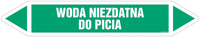 JF492 WODA NIEZDATNA DO PICIA - arkusz 4 naklejek