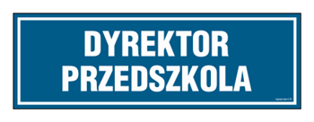 PA144 Dyrektor przedszkola