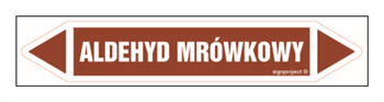 JF014 ALDEHYD MRÓWKOWY - arkusz 5 naklejek