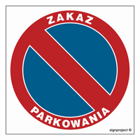 SA009 Zakaz parkowania