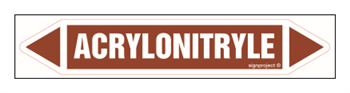 JF010 Acrylonitryle - arkusz 5 naklejek