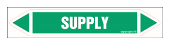 JF444 SUPPLY - arkusz 5 naklejek