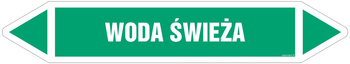 JF511 WODA ŚWIEŻA - arkusz 5 naklejek