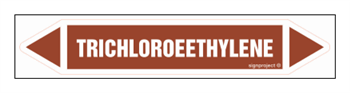 JF457 TRICHLOROEETHYLENE - arkusz 5 naklejek