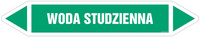 JF501 WODA STUDZIENNA - arkusz 5 naklejek