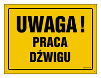 OA067 Uwaga! Praca dźwigu