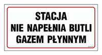 SB018 Stacja nie napełnia butli gazem płynnym