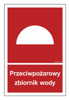 BB007 Przeciwpożarowy zbiornik wody