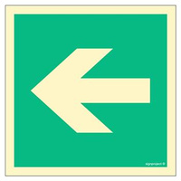 FB189 Primary escape route (horizontal)