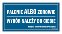 NC017 Palenie albo zdrowie. Wybór należy do ciebie