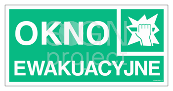 AC007 Okno ewakuacyjne