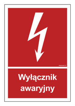 BC034 Wyłacznik awaryjny