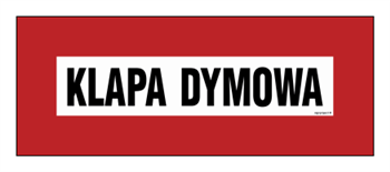 BC102 Klapa dymowa