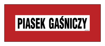 BC103 Piasek gaśniczy