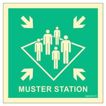 FB032 Muster station