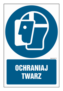 GL009 Ochraniaj twarz