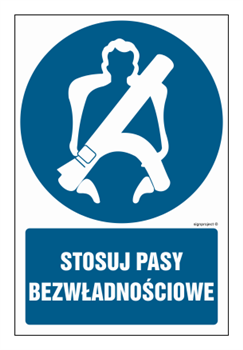 GL024 Stosuj pasy bezwładnościowe