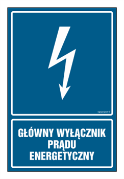 HG015 Główny wyłącznik energetyczny prądu