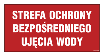 JD032 Strefa ochrony bezpośredniego ujęcia wody